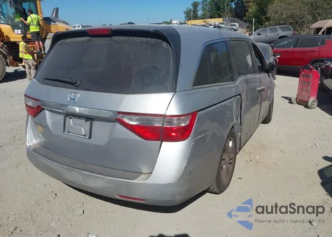 2012 Honda Odyssey Ex-L z USA, uszkodzony, nr VIN 5FNRL5H6XCB075900